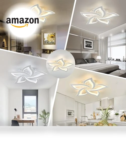 Smart Ceiling Light Fixture — LED, SKY ANGLE
