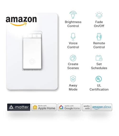 Smart Dimmer Switch — Dimmer Switches, TP-Link
