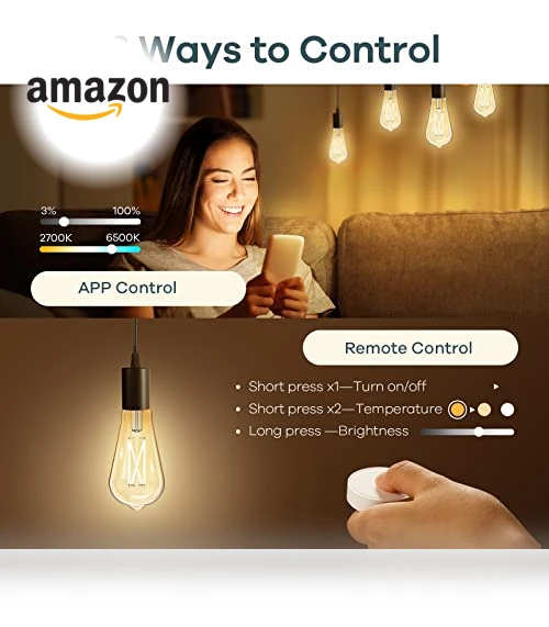Smart Edison Bulbs — LED, Linkind
