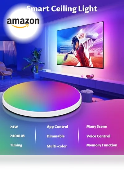 Smart LED Ceiling Light WiFi — LED, AFINSEA