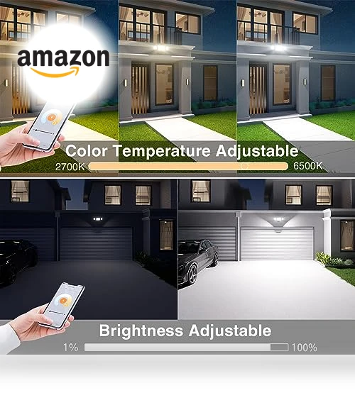 Smart LED Flood Lights Outdoor — Outdoor Security & Flood Lighting, Onforu