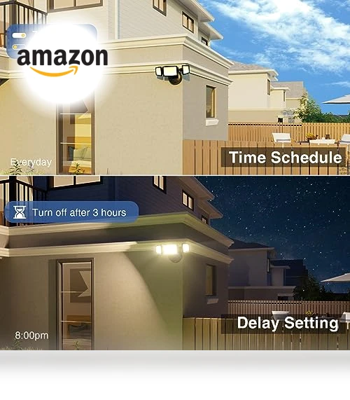 Smart LED Flood Lights Outdoor — Outdoor Security & Flood Lighting, Onforu