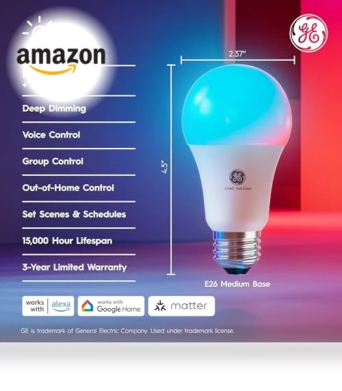 Smart LED Light Bulbs — LED, Cync