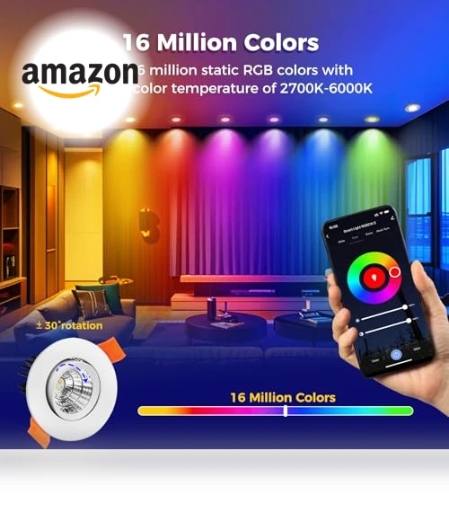 Smart LED Recessed Lighting — Lighting Solutions, YASIZESOU