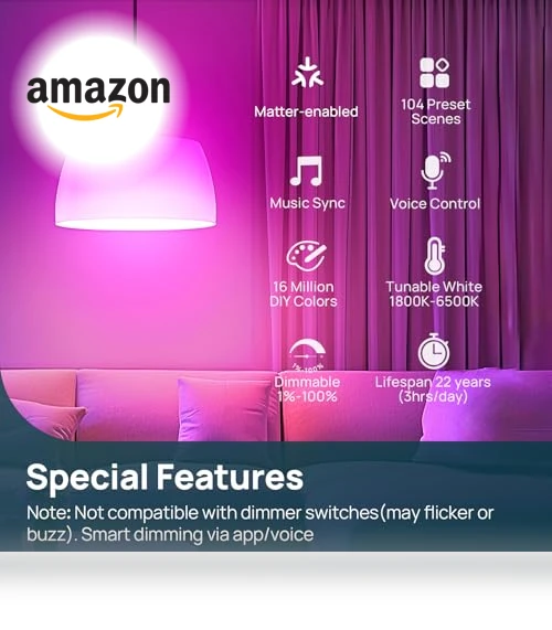 Smart Light Bulb — LED, Linkind