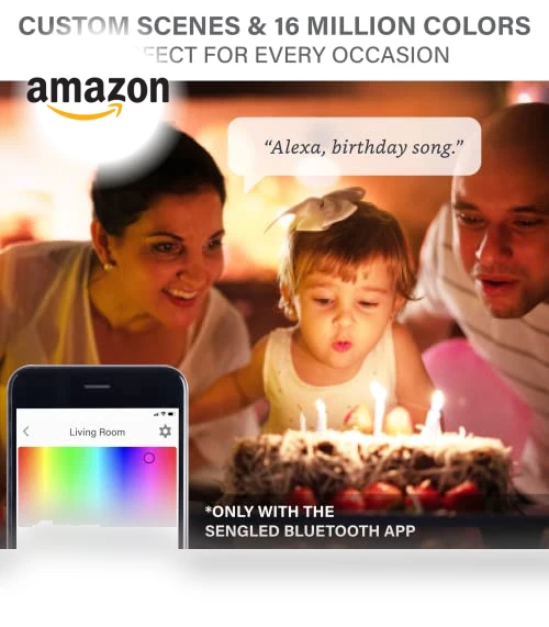 Smart Light Bulbs, Color Changing — LED, Sengled