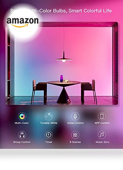 Smart Light Bulbs — LED, TREATLIFE