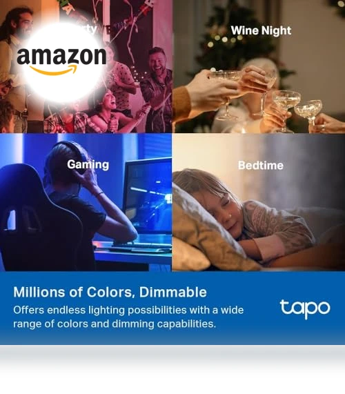 Smart Light Bulbs — LED, Tapo