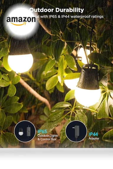 Smart Outdoor String Lights — Outdoor String Lights, Govee
