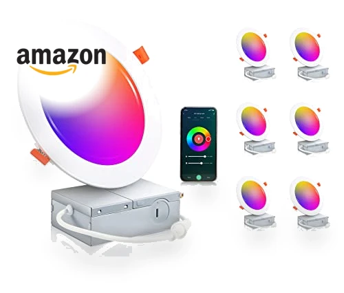 Smart WiFi LED Recessed Lights — LED, CLOUDY BAY