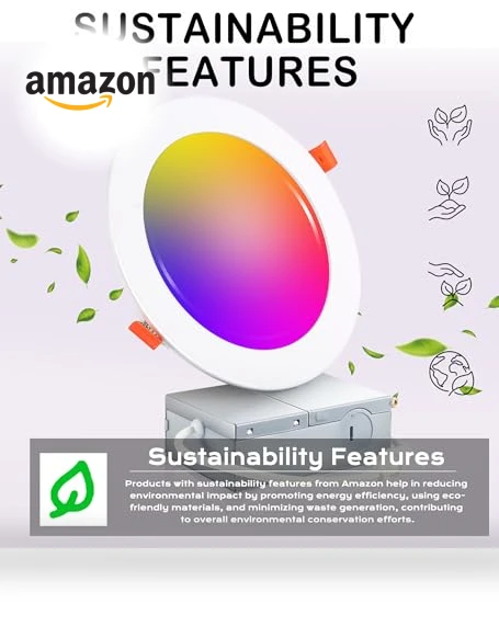 Smart WiFi LED Recessed Lights — LED, CLOUDY BAY