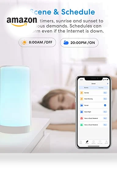 Smart WiFi Table Lamp — LED, meross
