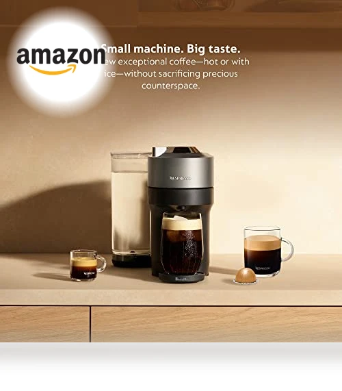 Vertuo Pop+ Deluxe Coffee and Espresso Maker — Coffee & Espresso Combos, Nespresso