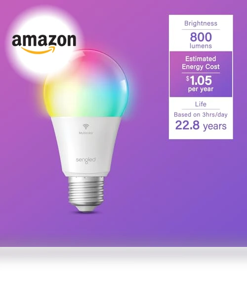 WiFi Color Changing Light Bulb — LED, Sengled