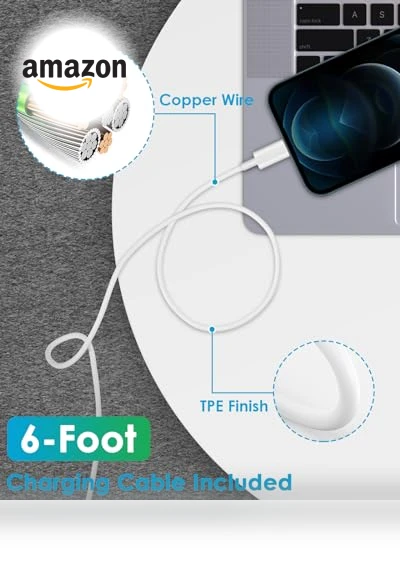 20W USB C Fast Charger with 6Ft Cable — Lightning, Shenzhen Dipinle Technology Co., Ltd