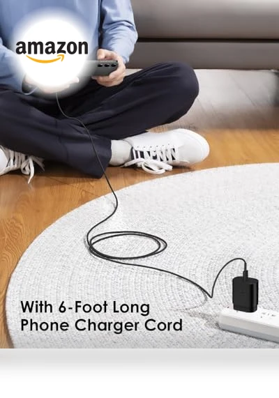 25W USB C Fast Charger with Cable — Wall Chargers, AISNI