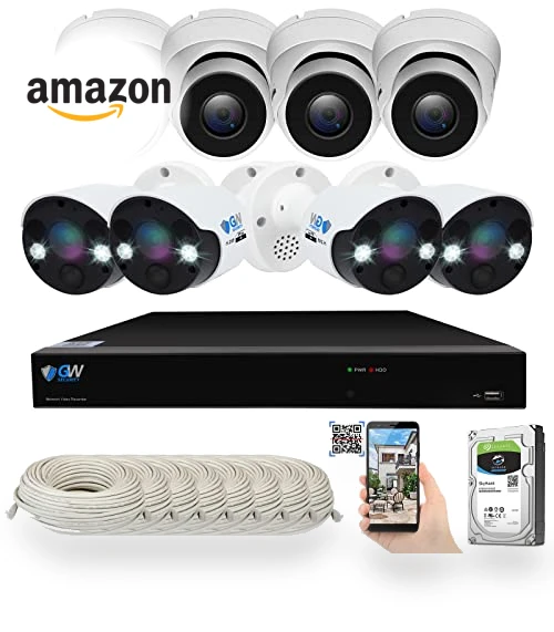 8 Channel 4K NVR Smart Home Security Camera System — Smart Home Security, GW Security