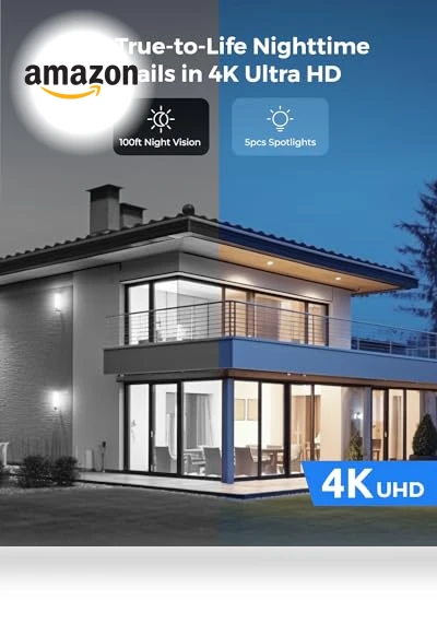 8CH 4K Home Security Camera System — Security Cameras, Reolink
