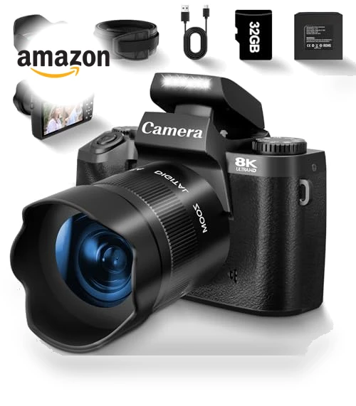 8K Digital Camera for Photography and Vlogging — Video Cameras, UIKICON