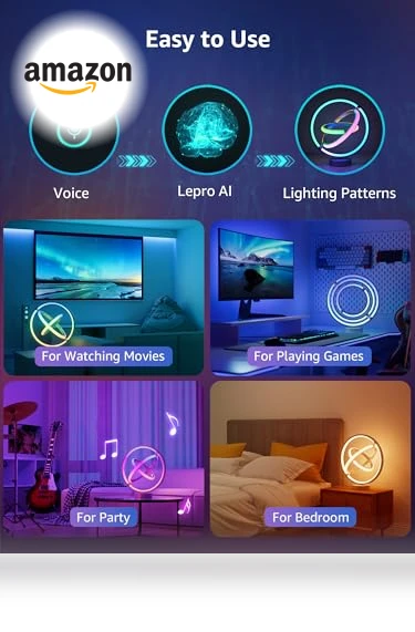 AI Smart Table Lamp — LED, Lepro