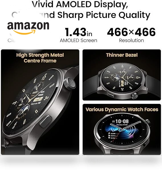 AMOLED Smart Watch — Smartwatches, TOZO