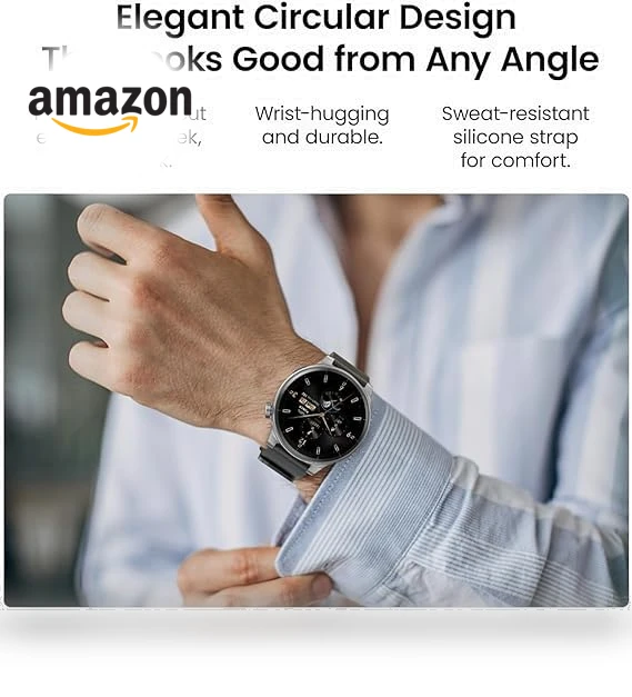 AMOLED Smart Watch — Smartwatches, TOZO