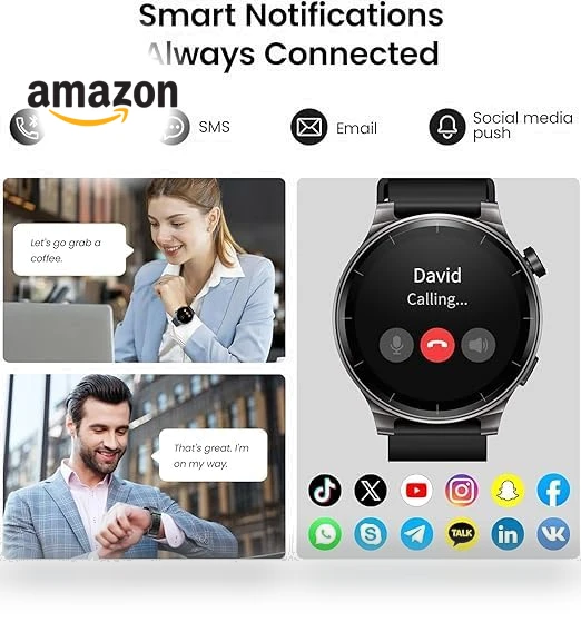 AMOLED Smart Watch — Smartwatches, TOZO