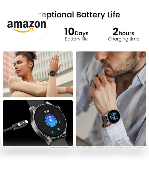 AMOLED Smart Watch — Smartwatches, TOZO