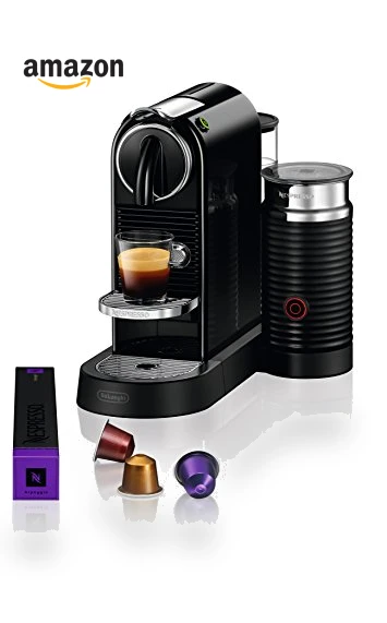 Coffee and Espresso Machine with Milk Frother — Coffee & Espresso Combos, Nespresso