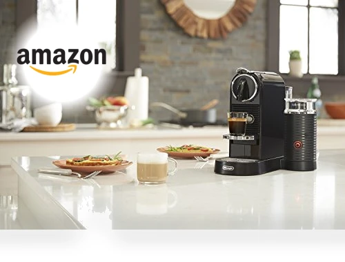 Coffee and Espresso Machine with Milk Frother — Coffee & Espresso Combos, Nespresso
