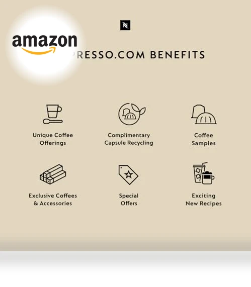 Coffee and Espresso Machine with Milk Frother — Coffee & Espresso Combos, Nespresso