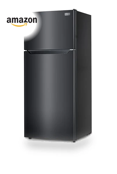 Compact Refrigerator Energy Star Single Door Mini Fridge with Freezer — Cooling Solutions, BLACK+DECKER