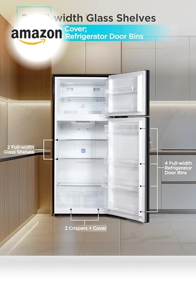 Compact Refrigerator Energy Star Single Door Mini Fridge with Freezer — Cooling Solutions, BLACK+DECKER