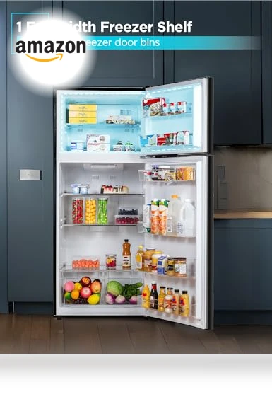 Compact Refrigerator Energy Star Single Door Mini Fridge with Freezer — Cooling Solutions, BLACK+DECKER