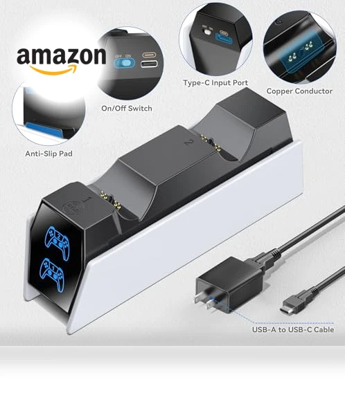 Controller Charger with Fast Charging AC Adapter — Power Accessories, OIVO