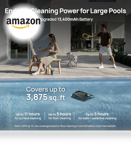 Cordless Pool Vacuum Robot — Automated Pool Maintenance, Beatbot