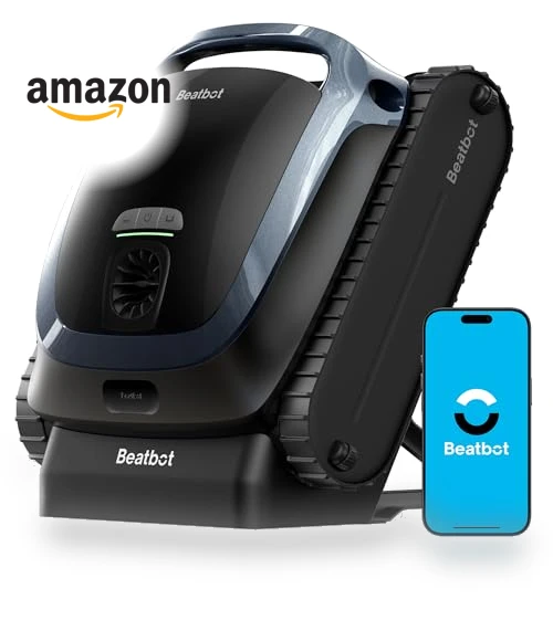 Cordless Robotic Pool Vacuum Cleaner — Automated Pool Maintenance, Beatbot