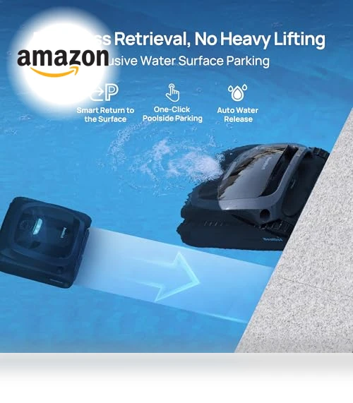 Cordless Robotic Pool Vacuum Cleaner — Automated Pool Maintenance, Beatbot