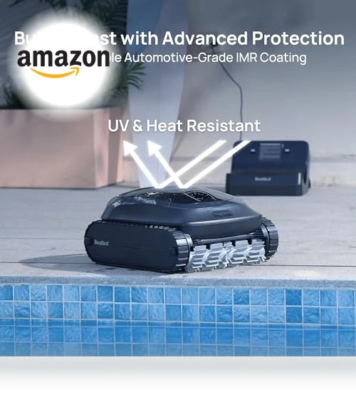 Cordless Robotic Pool Vacuum Cleaner — Automated Pool Maintenance, Beatbot