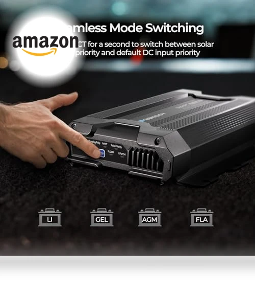 DC to DC Battery Charger with Solar Input MPPT — Battery Chargers, Renogy