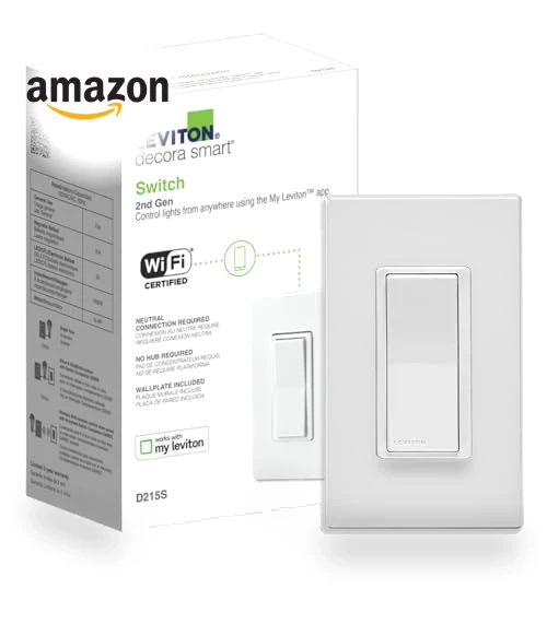 Decora Smart Switch — Smart Home Hubs & Controllers, Leviton
