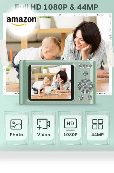 Digital Camera for Kids — Compact Digital Cameras, VYNCS