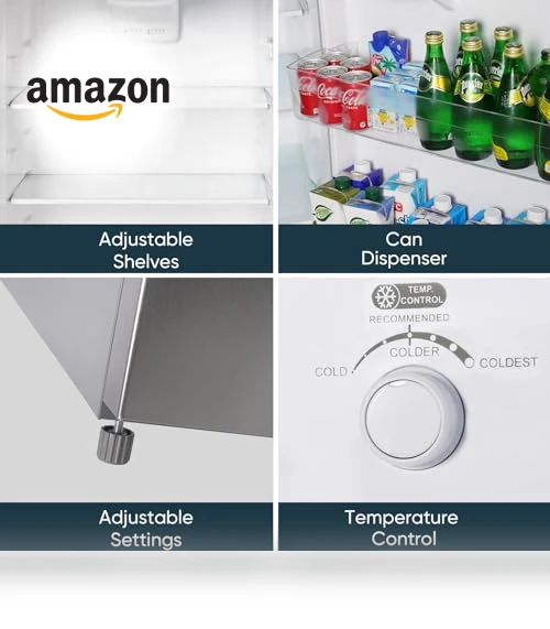 Double Door Refrigerator — Mini Fridges, Upstreman