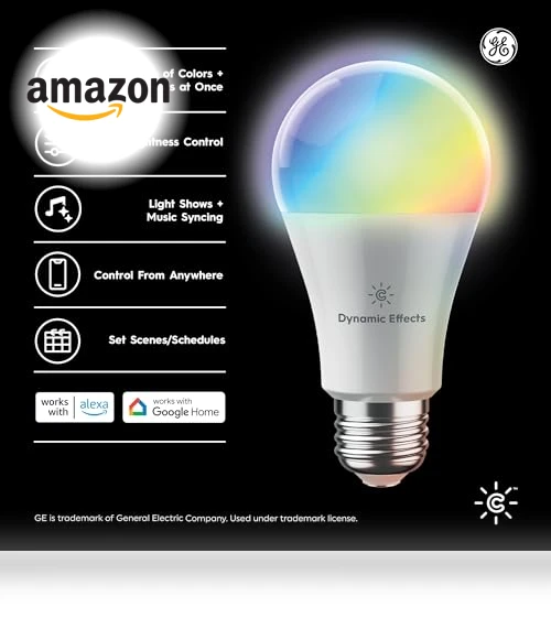 Dynamic Effects Smart LED Light Bulb — LED, Cync