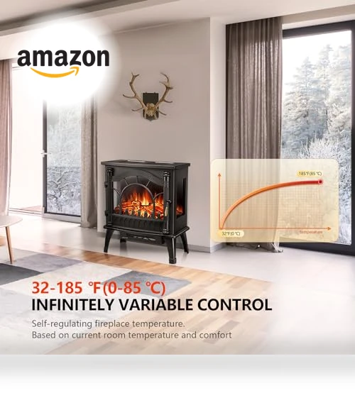 Electric Fireplace Heater — Electric Heating Solutions, R.W.FLAME