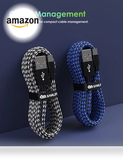 Extra Long Micro USB Charging Cable — Charging Solutions, 6amLifestyle
