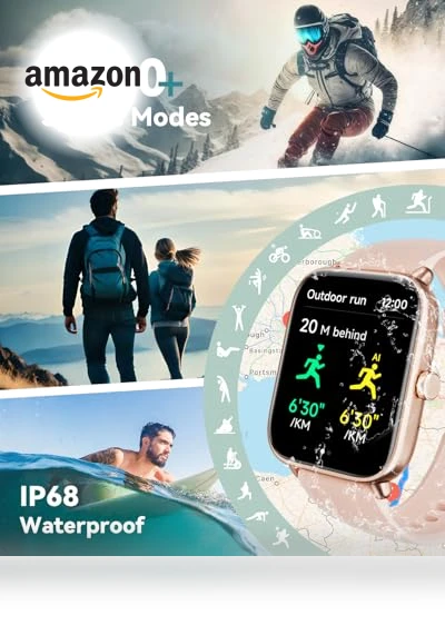 Fitness Tracker Smartwatch — Smartwatches, Quican