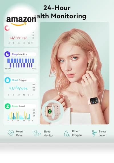 Fitness Tracker Smartwatch — Smartwatches, Quican