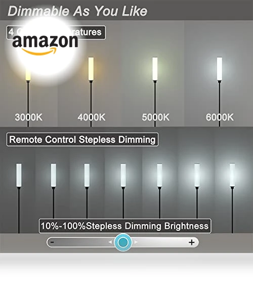 Floor Lamp with Remote Control — Wall Lighting, Nukanu