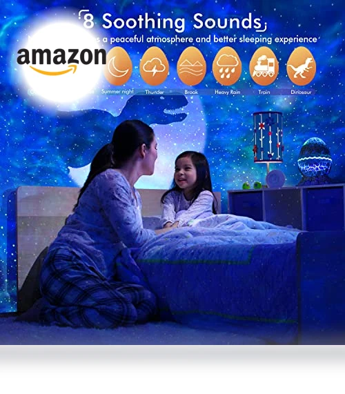 Galaxy Projector for Bedroom — Sound Machines, Rossetta